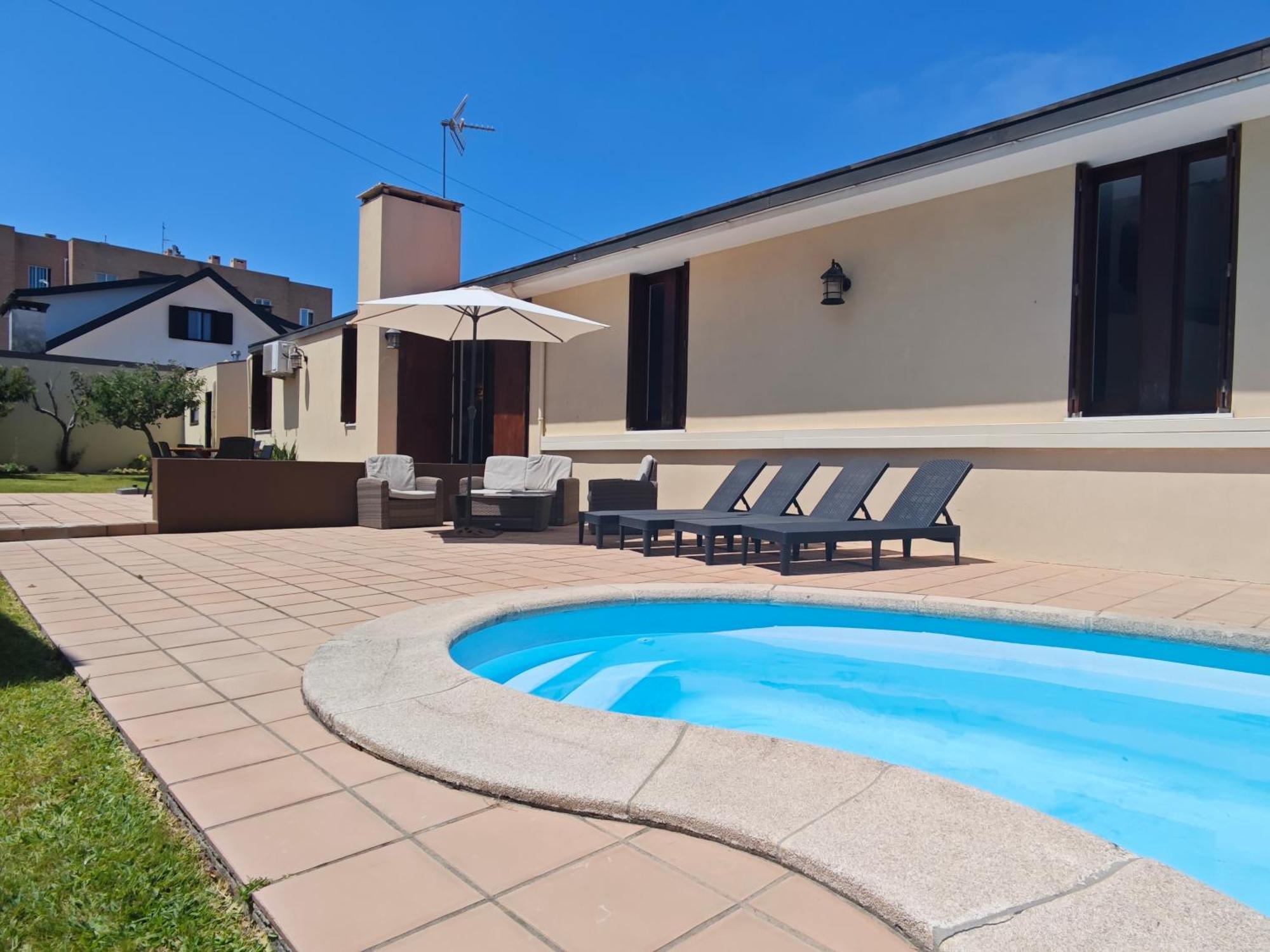 Casa Na Praia - Com Piscina Esmoriz Bagian luar foto